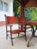 A wrought iron chair - garden furniture (NBK-10)